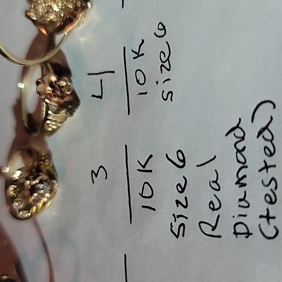 Black Hills Gold 6 10k Intricate Gold Rings 1 Price For All!!! Real Diamonds Too - Picture 10 of 16